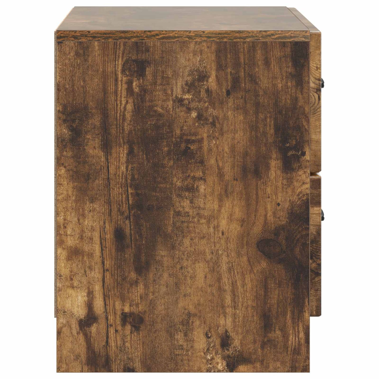 Natskab med skuffe Røget eg 62 x 34,5 x 44,5 cm Konstrueret træ
