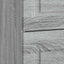 Natskab Grå sonoma-eg 62 x 34,5 x 44,5 cm Konstrueret træ