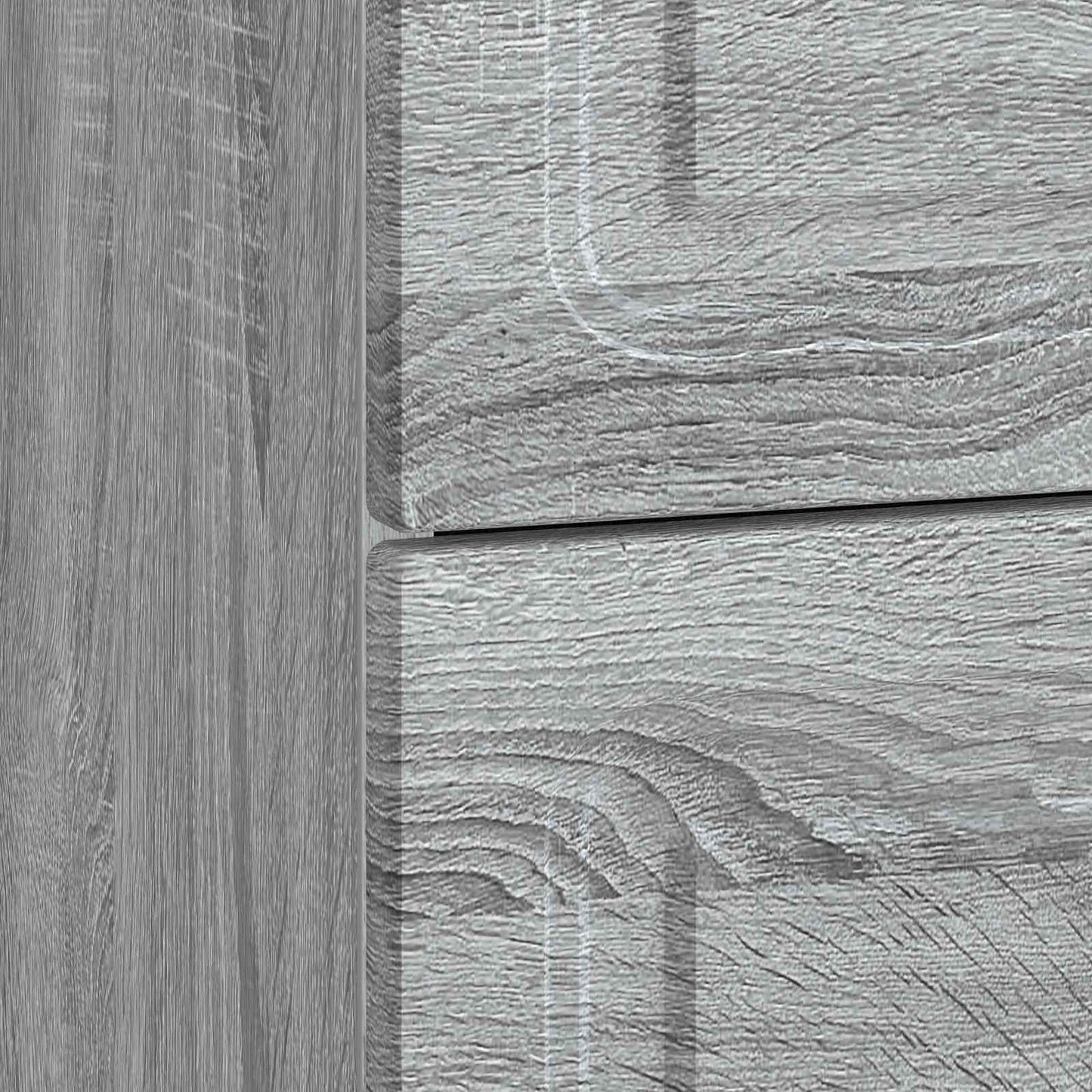 Natskab Grå sonoma-eg 62 x 34,5 x 44,5 cm Konstrueret træ