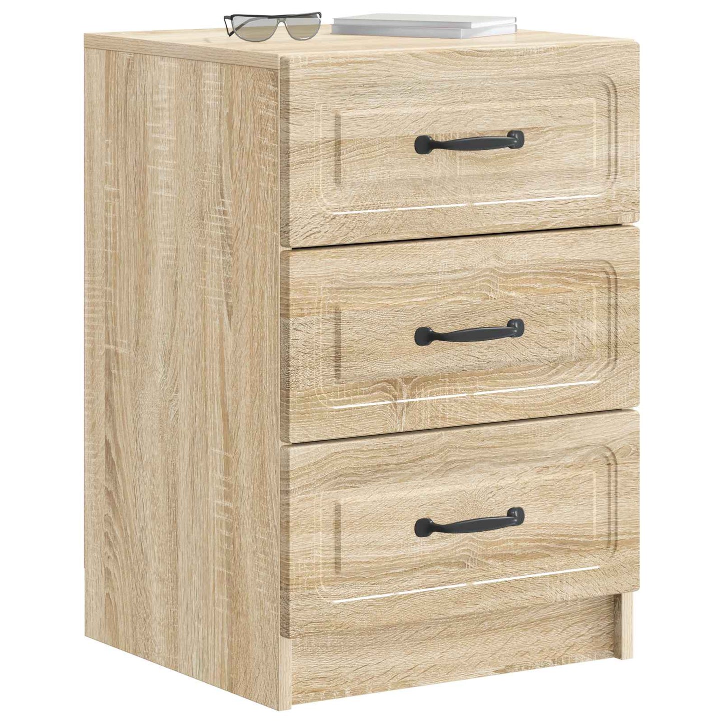 Natskab med skuffe Sonoma-eg 43 x 41 x 63,5 cm Konstrueret træ