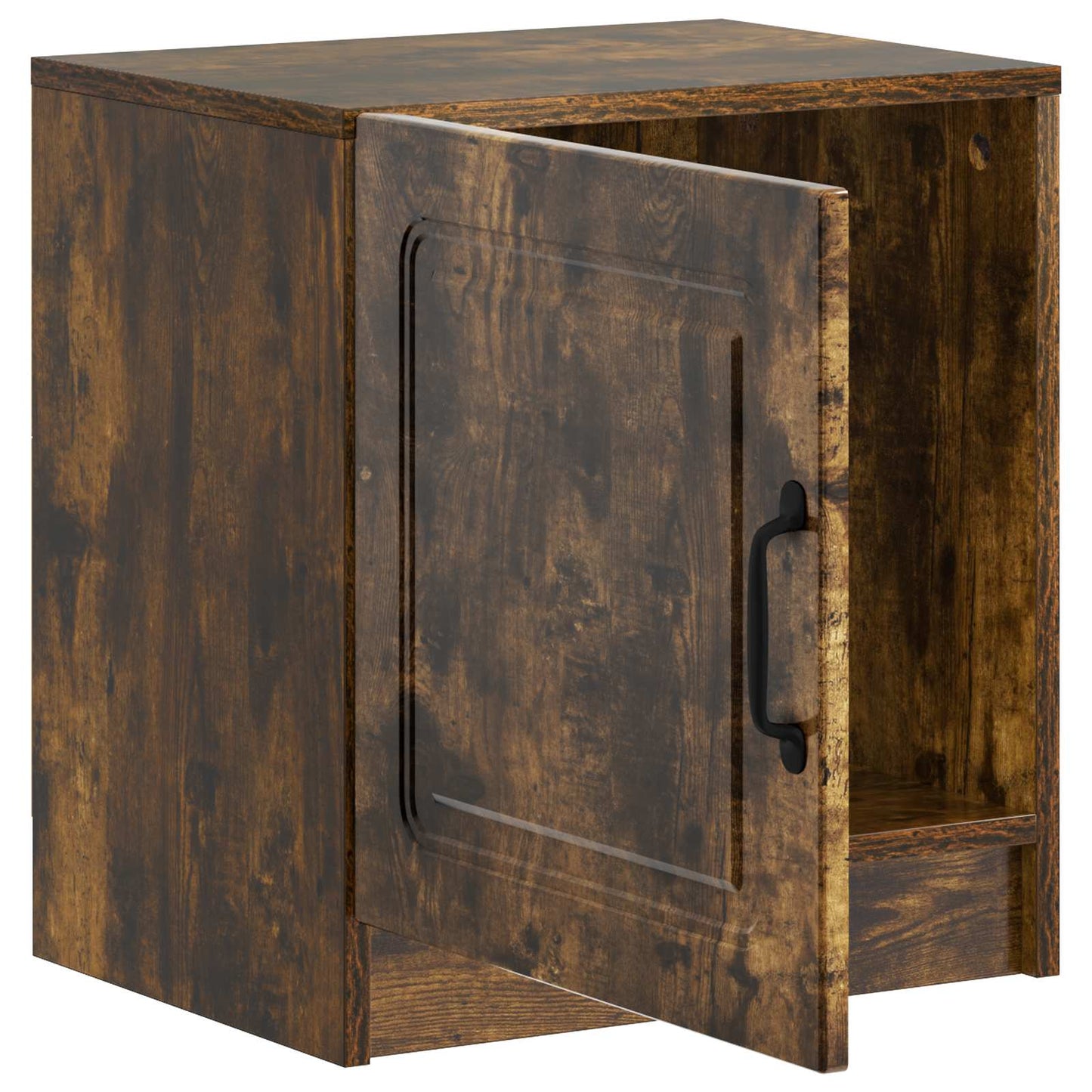 Natskab 2 pcs Røget eg 43 x 34,5 x 47 cm Konstrueret træ