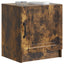 Natskab 2 pcs Røget eg 43 x 34,5 x 47 cm Konstrueret træ