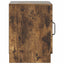 Natskab 2 pcs Røget eg 43 x 34,5 x 47 cm Konstrueret træ