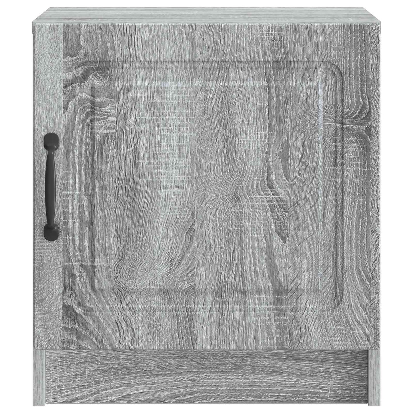 Natskab 2 pcs Grå sonoma-eg 43 x 34,5 x 47 cm Konstrueret træ