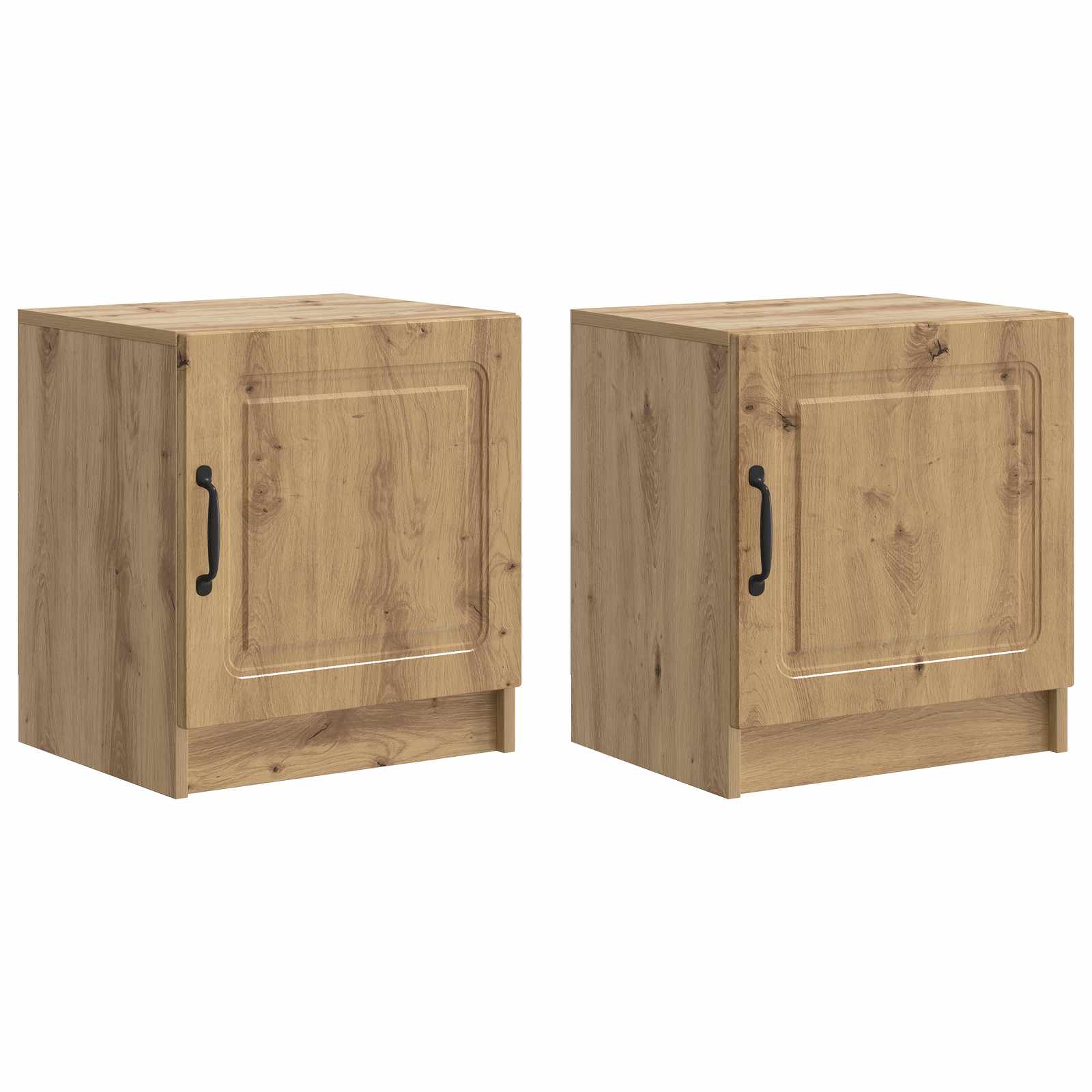 Natskab 2 pcs Artisan-eg 43 x 34,5 x 47 cm Konstrueret træ billede