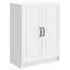 Sideboard Hvid 66 x 34,5 x 87 cm Konstrueret træ