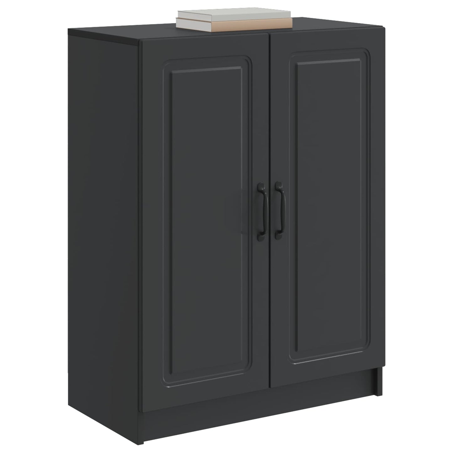 Sideboard Sort 66 x 34,5 x 87 cm Konstrueret træ