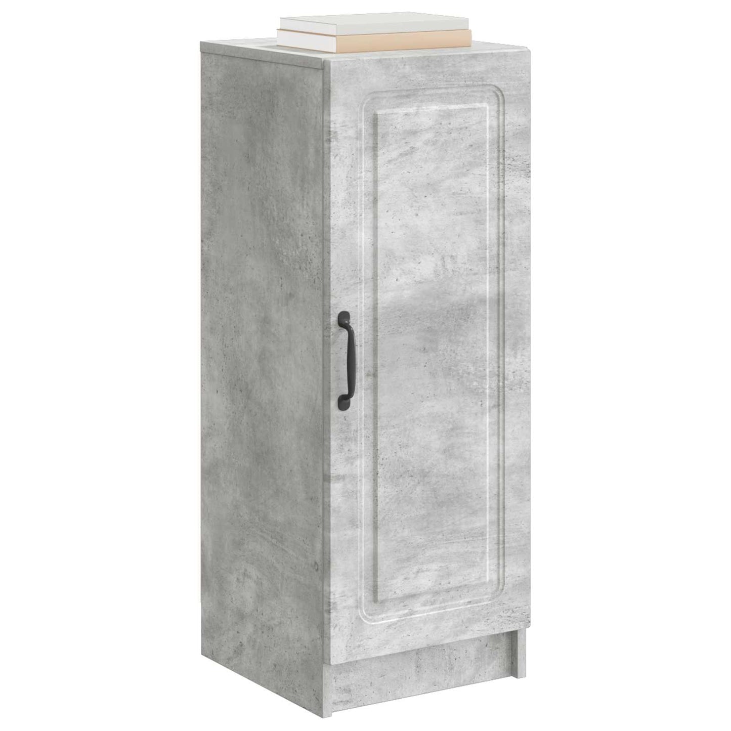 Sideboard Betongrå 33 x 34,5 x 87 cm Konstrueret træ
