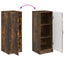 Sideboard Røget eg 33 x 34,5 x 87 cm Konstrueret træ