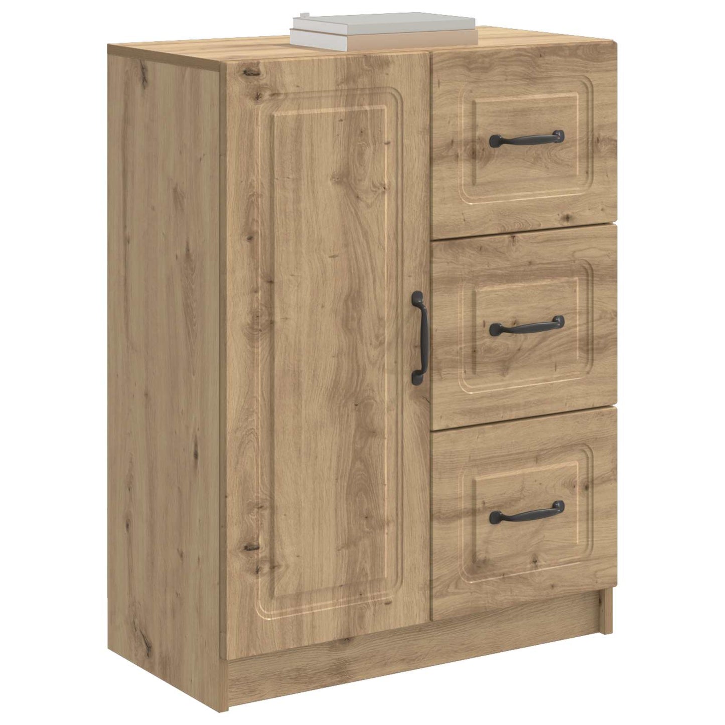 Sideboard Artisan-eg 66 x 34,5 x 87 cm Konstrueret træ