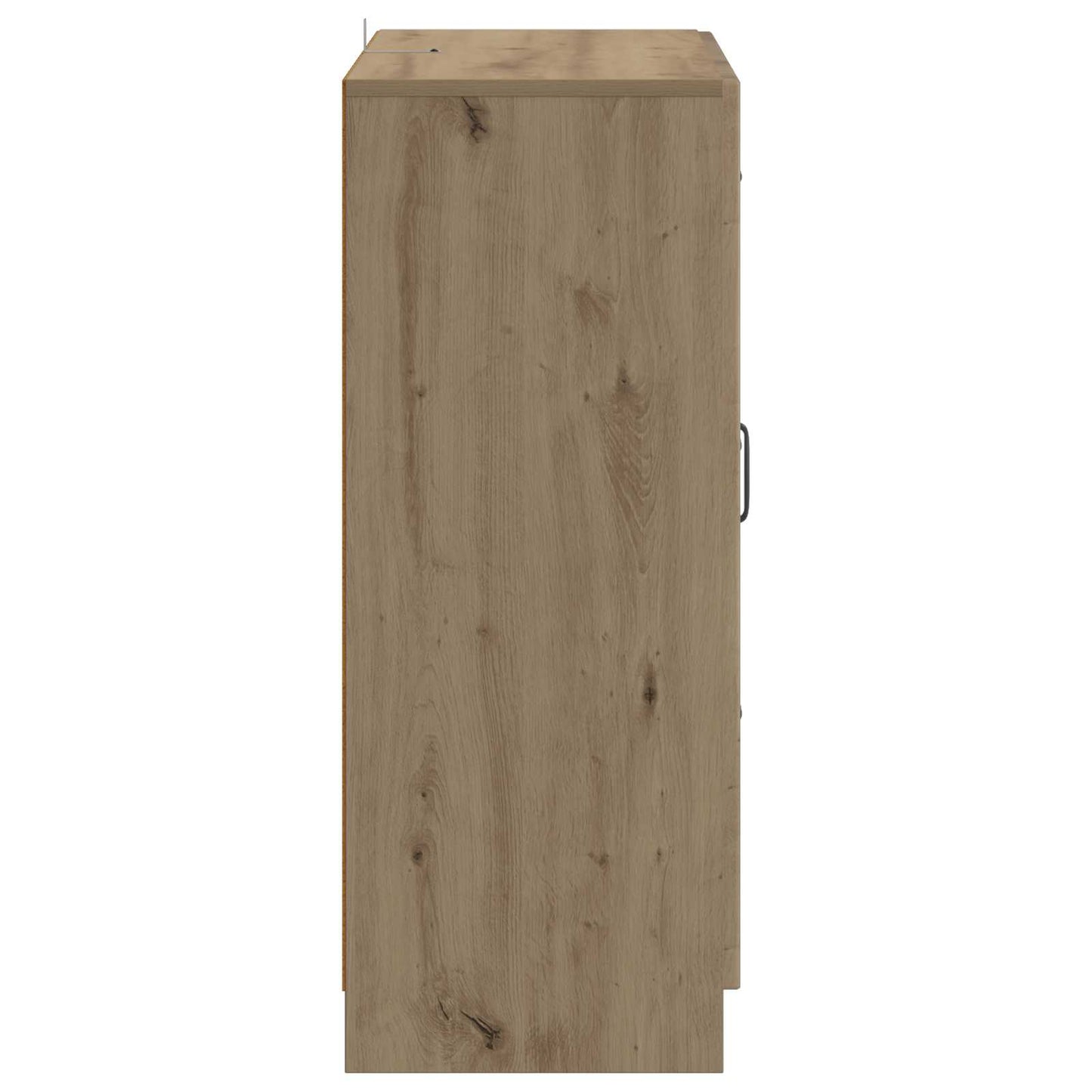 Sideboard Artisan-eg 66 x 34,5 x 87 cm Konstrueret træ