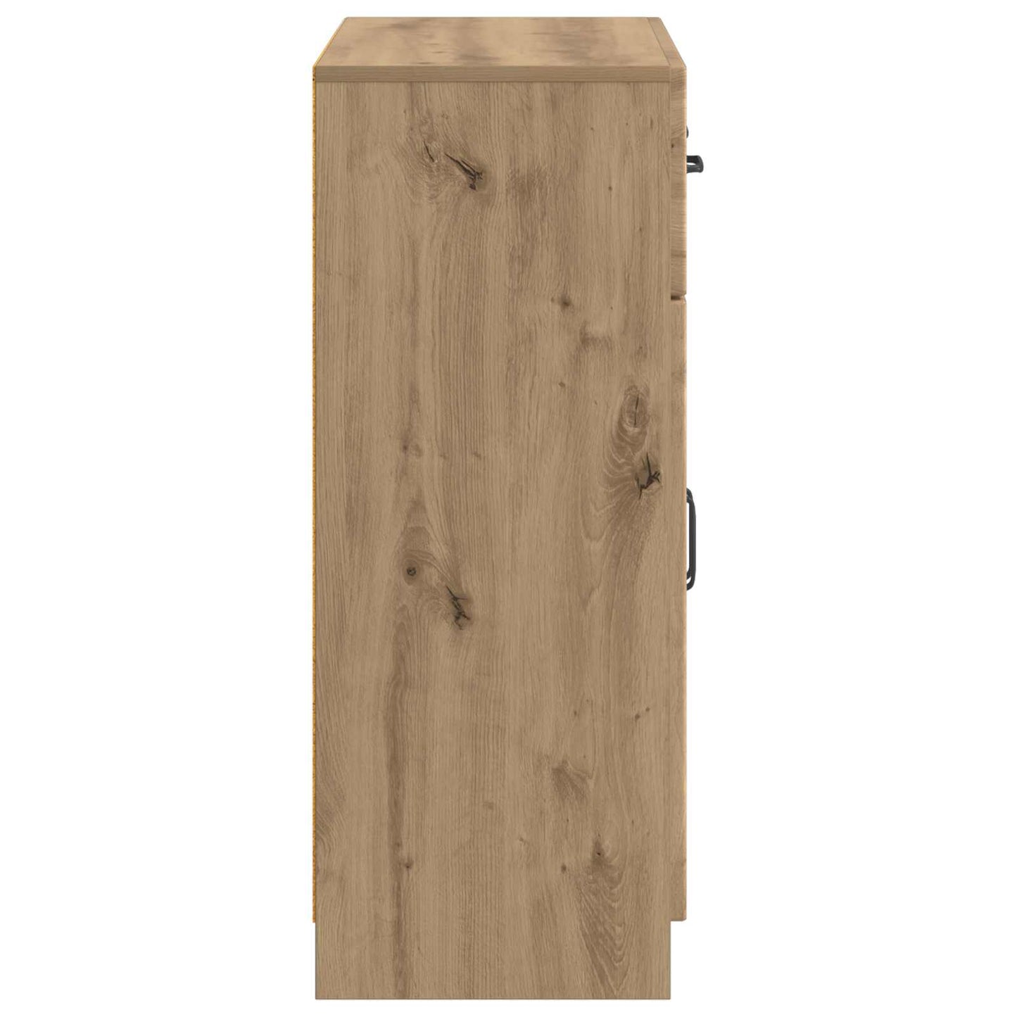 Sideboard Artisan-eg 66 x 34,5 x 87 cm Konstrueret træ
