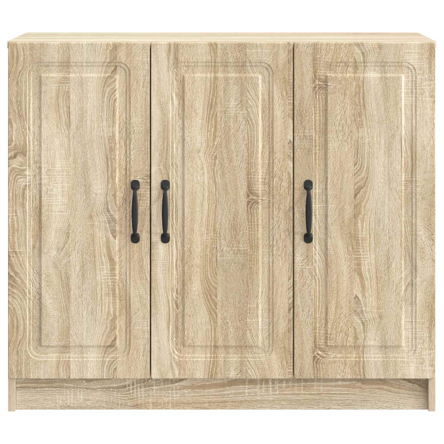 Sideboard Sonoma-eg 89 x 34,5 x 77 cm Konstrueret træ
