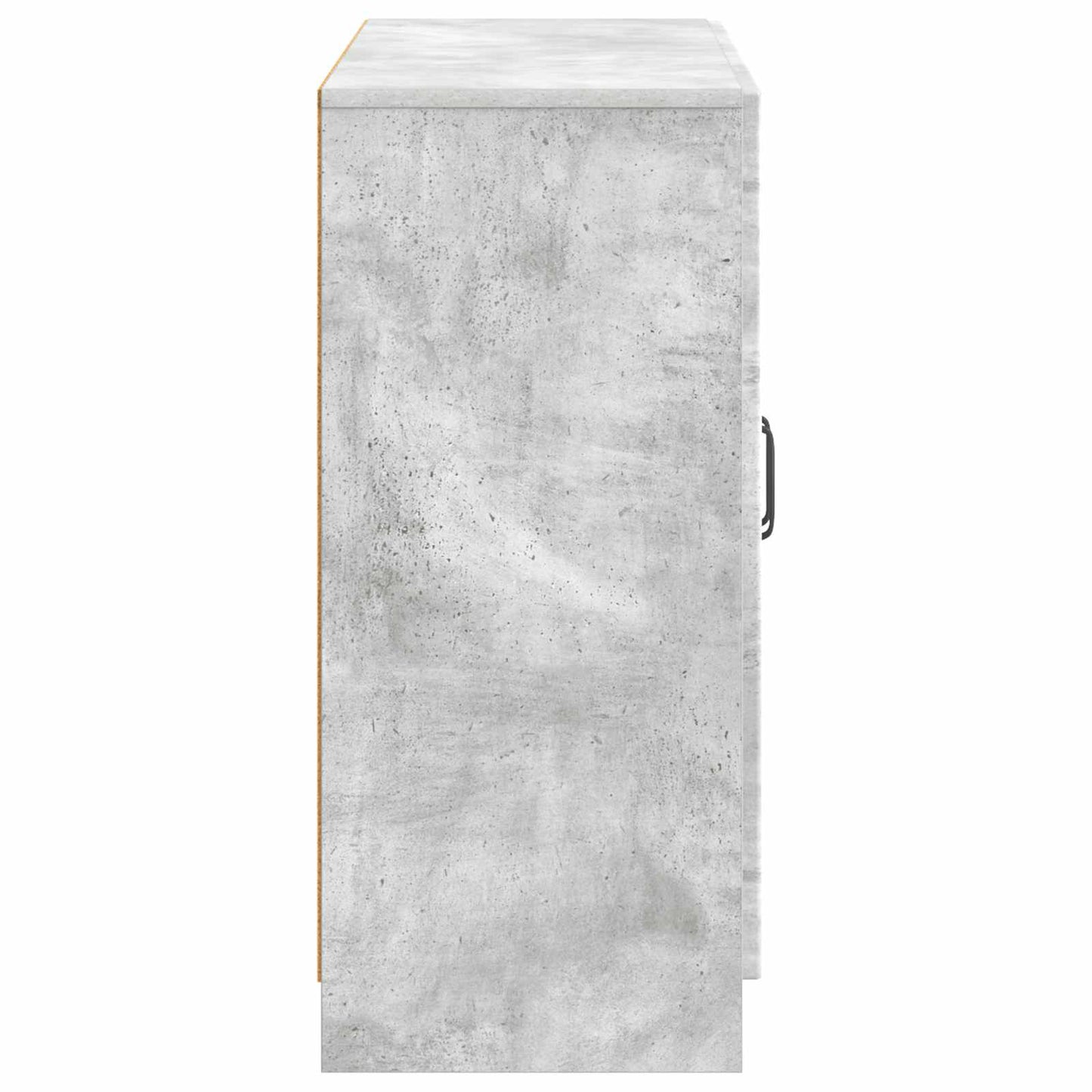 Sideboard Betongrå 89 x 34,5 x 77 cm Konstrueret træ