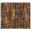 Sideboard Røget eg 89 x 34,5 x 77 cm Konstrueret træ