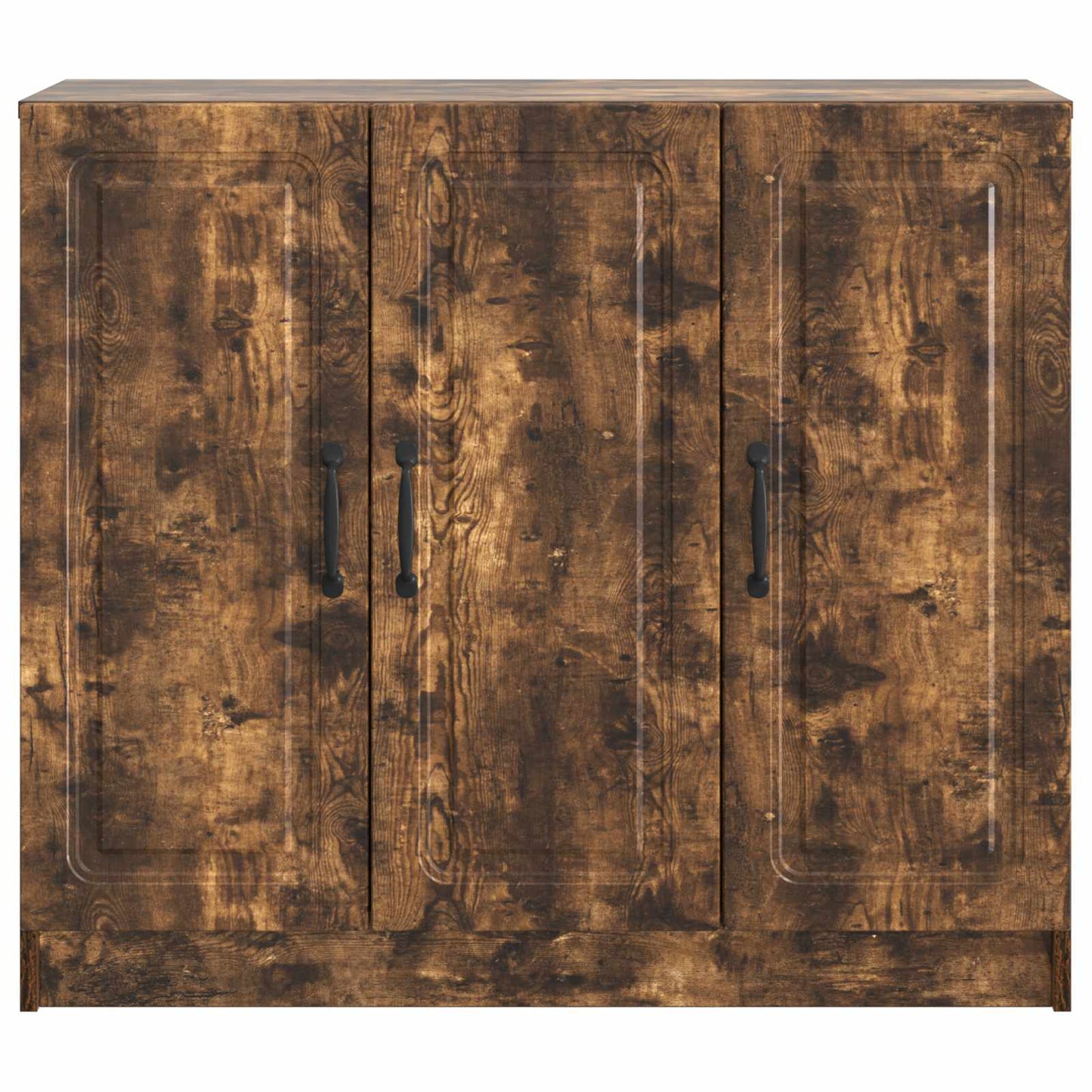 Sideboard Røget eg 89 x 34,5 x 77 cm Konstrueret træ