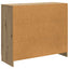 Sideboard Artisan-eg 89 x 34,5 x 77 cm Konstrueret træ