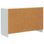 Sideboard Hvid 89 x 34,5 x 57 cm Konstrueret træ