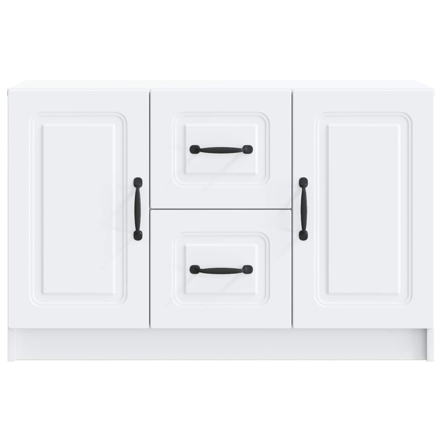Sideboard Hvid 89 x 34,5 x 57 cm Konstrueret træ