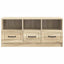 TV-skab med skuffe Sonoma-eg 102 x 34,5 x 47 cm Konstrueret træ