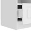 TV-skab Hvid højglans 102 x 34,5 x 47 cm Konstrueret træ