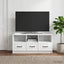 TV-skab Hvid højglans 102 x 34,5 x 47 cm Konstrueret træ
