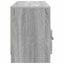 TV-skab Grå sonoma-eg 102 x 34,5 x 47 cm Konstrueret træ