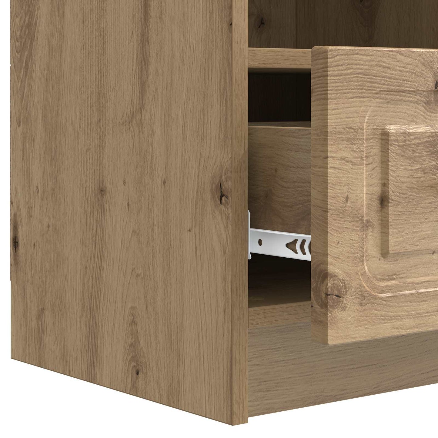 TV-skab 102 x 34,5 x 47 cm Artisan-eg Konstrueret træ