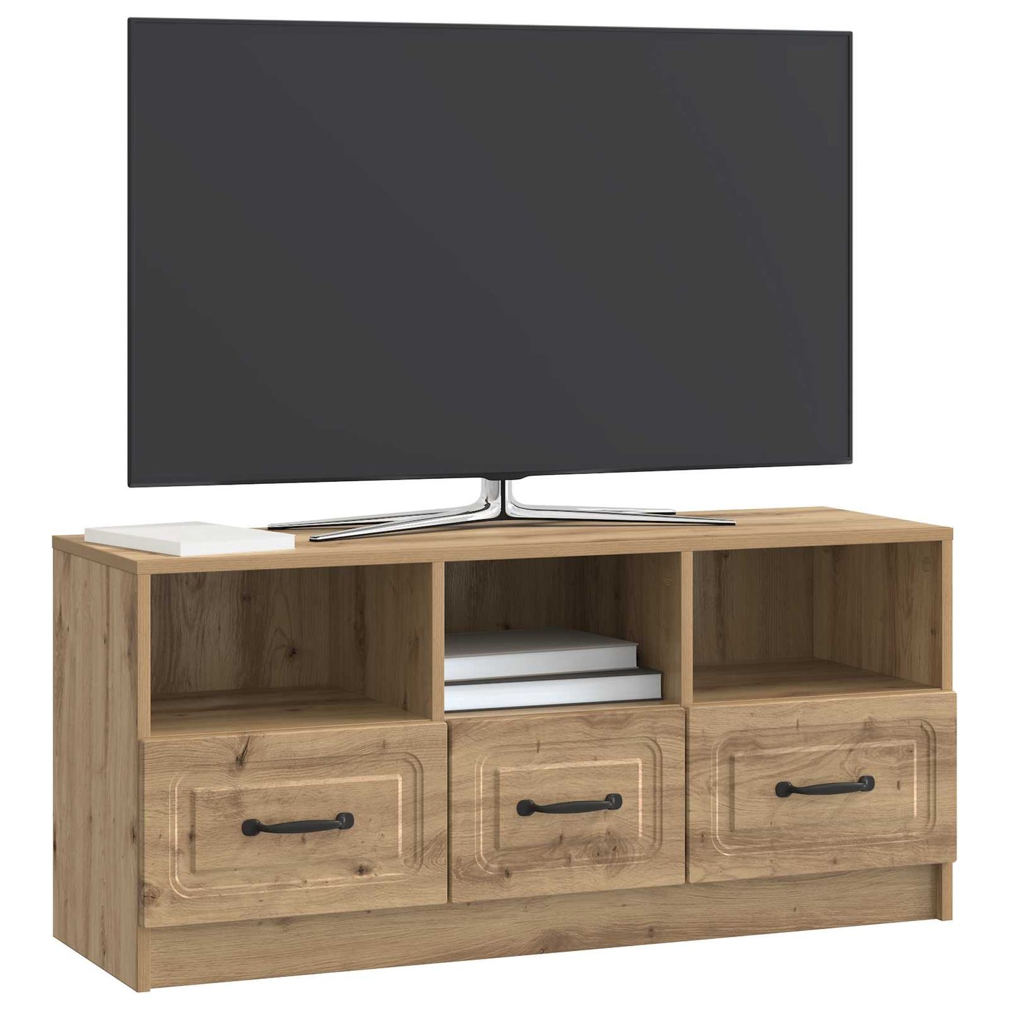 TV-skab 102 x 34,5 x 47 cm Artisan-eg Konstrueret træ