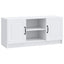 TV-skab Hvid 102 x 34,5 x 47 cm Konstrueret træ