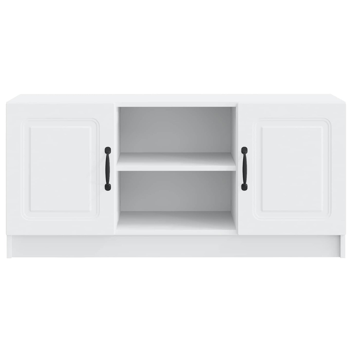 TV-skab Hvid 102 x 34,5 x 47 cm Konstrueret træ