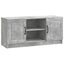 TV-skab Betongrå 102 x 34,5 x 47 cm Konstrueret træ