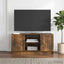 TV-skab Røget eg 102 x 34,5 x 47 cm Konstrueret træ