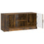 TV-skab Røget eg 102 x 34,5 x 47 cm Konstrueret træ