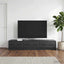 TV-skab med skuffe Sort 147 x 34,5 x 27 cm Konstrueret træ