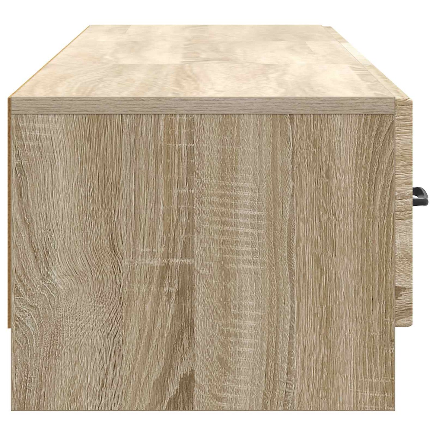 TV-skab med skuffe Sonoma-eg 147 x 34,5 x 27 cm Konstrueret træ