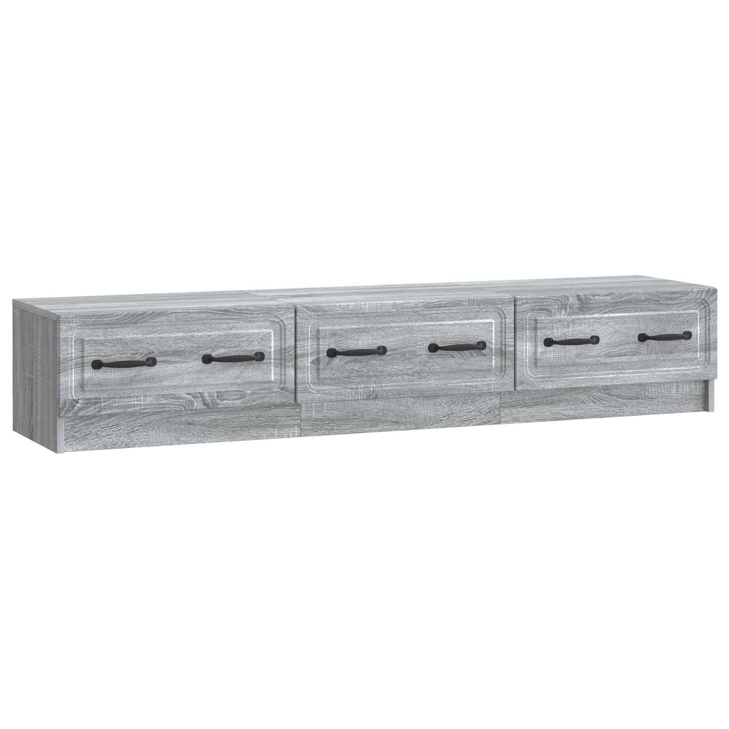 TV-skab Grå sonoma-eg 147 x 34,5 x 27 cm Konstrueret træ