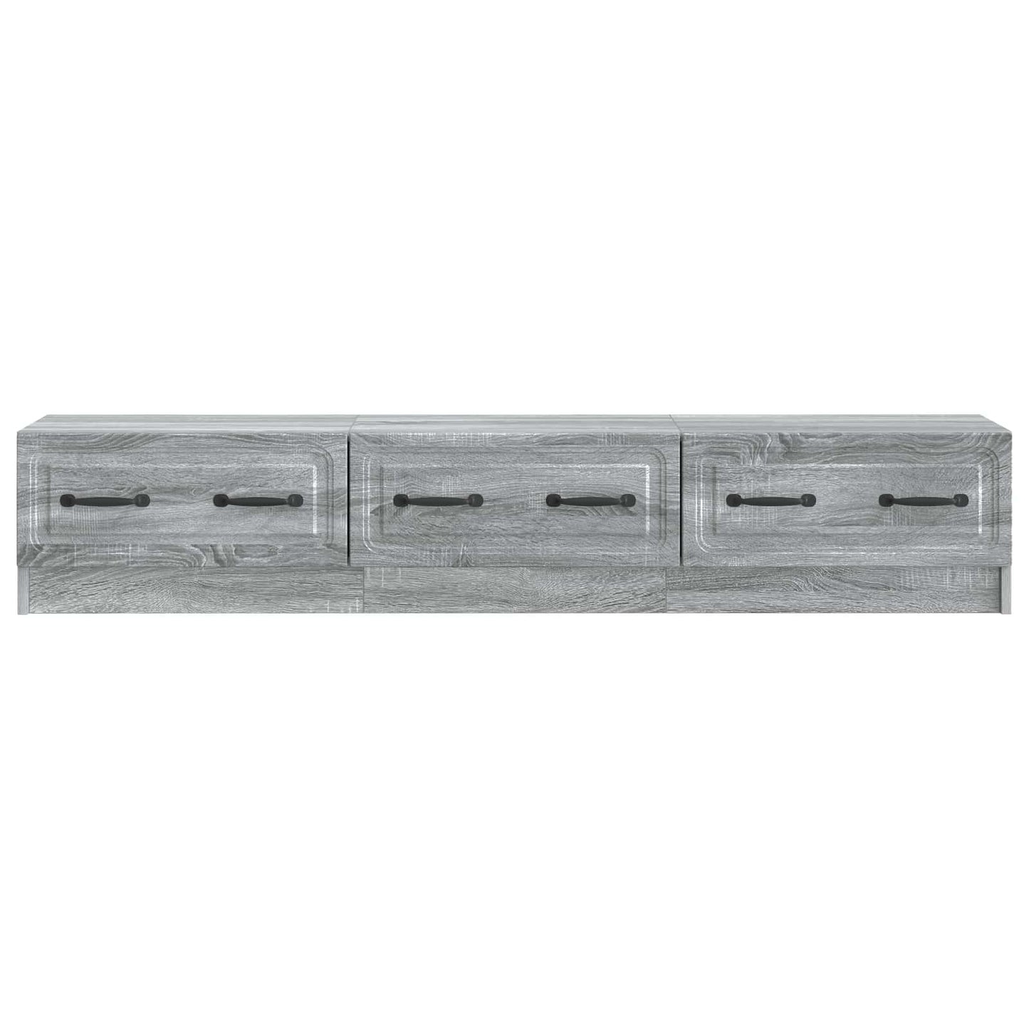 TV-skab Grå sonoma-eg 147 x 34,5 x 27 cm Konstrueret træ