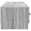 TV-skab Grå sonoma-eg 147 x 34,5 x 27 cm Konstrueret træ