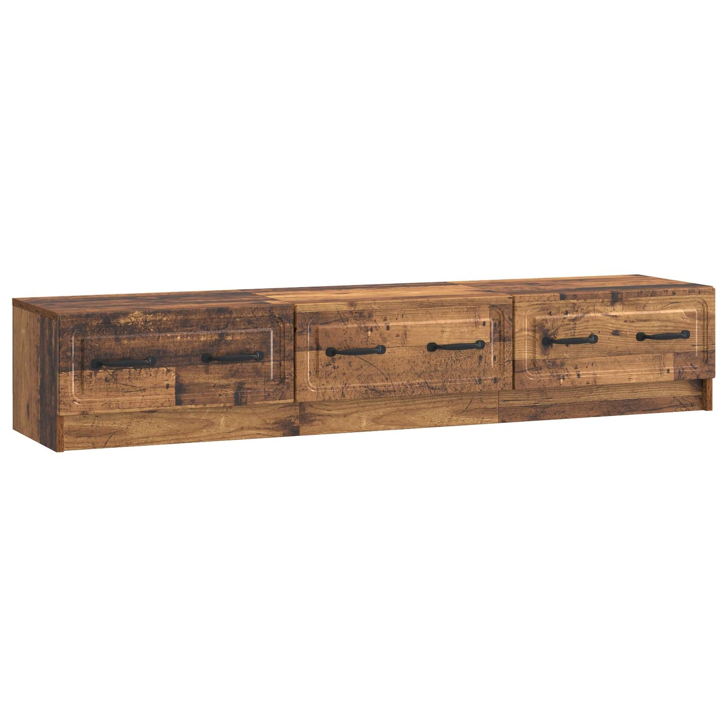 TV-skab Gammelt træ 147 x 34,5 x 27 cm Konstrueret træ