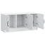 TV-skab Hvid 99 x 34,5 x 47 cm Konstrueret træ