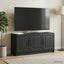 TV-skab Sort 99 x 34,5 x 47 cm Konstrueret træ