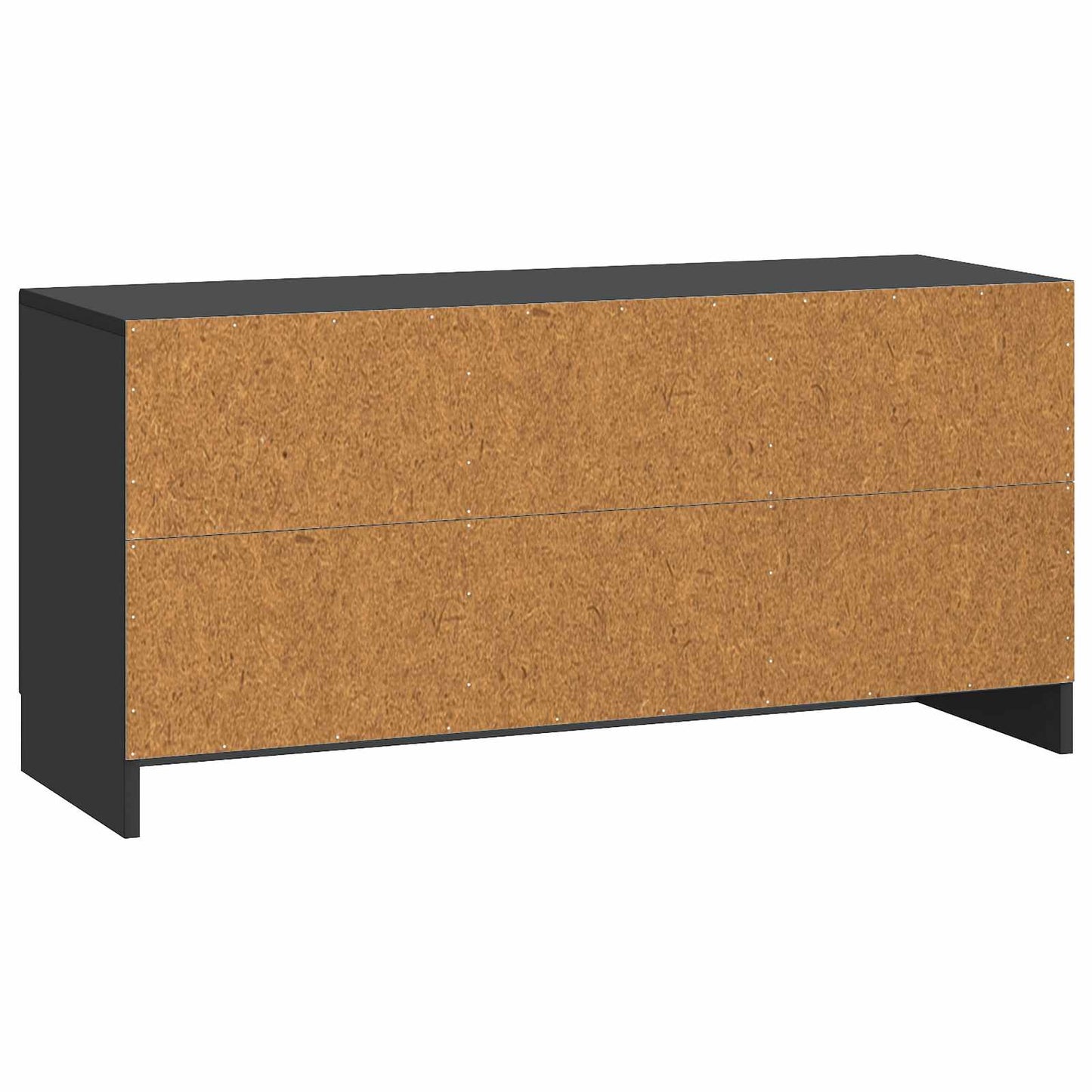 TV-skab Sort 99 x 34,5 x 47 cm Konstrueret træ