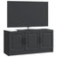 TV-skab Sort 99 x 34,5 x 47 cm Konstrueret træ