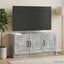 TV-skab Betongrå 99 x 34,5 x 47 cm Konstrueret træ