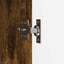 TV-skab Røget eg 99 x 34,5 x 47 cm Konstrueret træ