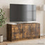 TV-skab Røget eg 99 x 34,5 x 47 cm Konstrueret træ