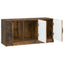 TV-skab Røget eg 99 x 34,5 x 47 cm Konstrueret træ