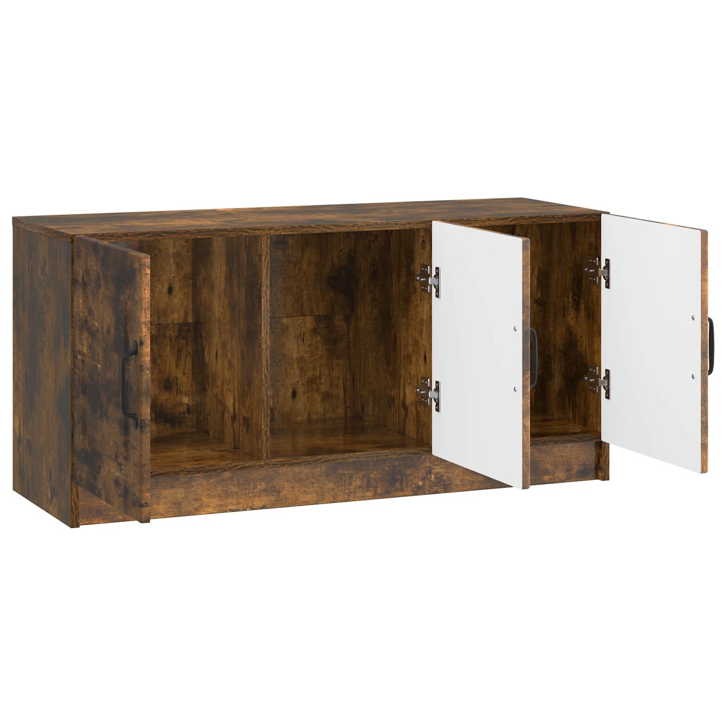 TV-skab Røget eg 99 x 34,5 x 47 cm Konstrueret træ