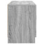 TV-skab Grå sonoma-eg 99 x 34,5 x 47 cm Konstrueret træ